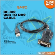 Bafo BF-810 USB to Serial Adapter DB9 Serial USB Full-Speed 12Mbps Data Cable