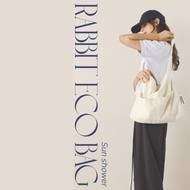 MASMARULEZ Korea - Rabbit Eco Bag Sun Shower | Lightweight Pattern Eco Bag | Casual Daily Eco Bag