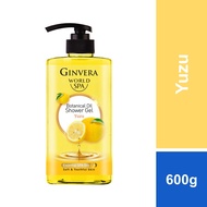 Ginvera World Spa Botanical Oil Shower Gel Yuzu 600g