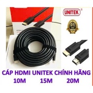 HDMI Cable HMDI UNITEK Cable 10M 15M 20M Ultra Round Wire - 100% Genuine -