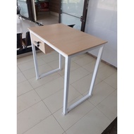 Uk work desk 50x80cm height 80cm with 1 drawer/study table/sturdy/modern/minimalist/multifunctional