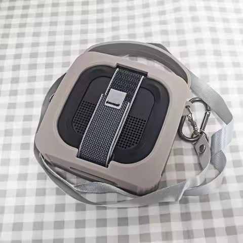 Protective Silicone Cover for Bose SoundLink Micro 2 Speaker Silicone Protective Cover with Carabine