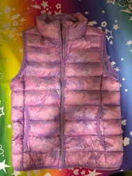 Bossini羽絨背心（size:140)