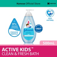 Johnson's Active Kids Clean & Fresh Bath 500ml