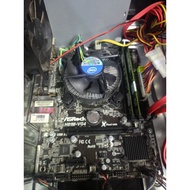 Motherboard Set + CPU i5-4570+ram 8 gb Second Hand Working Condition Normally
