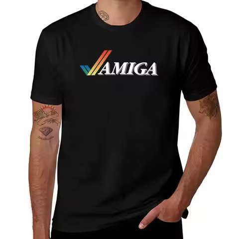 Commodore Amiga Logo T-Shirt graphic t shirts for man man t shirts graphic mens graphic t shirts T-S