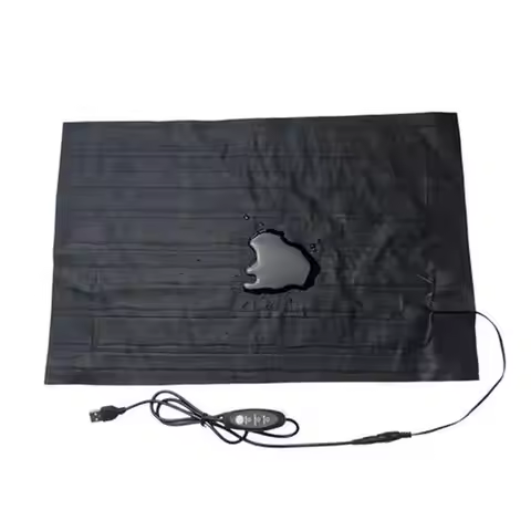Reptile Heating Pad Temperature Adjustment Dog Heated Pad Waterproof Heating Mat USB Puppy Heating P