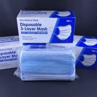 Masker Medis 3 Ply - 1 Box isi 50