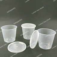 (SRDK) thinwall gelas cup kotak 150ml - cup persegi 150 ml - isi 25