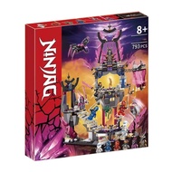 จีนบล็อกอาคาร Phantom Ninja 71771 Crystal King Temple ของเล่นเสริมพัฒนาการสำหรับเด็กของขวัญเด็กชาย