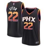 Deandre Ayton Phoenix Suns Fanatics Fast Break Player Jersey - Statement Edition - Black