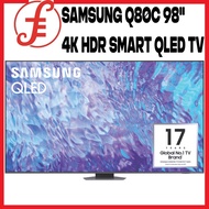 SAMSUNG QLED QA98Q80CAKXXS * 98INCH QLED 4K FULL ARRAY LED SMART TV