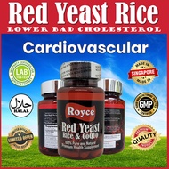 Royce Red Yeast Rice CoQ10 - Lower Bad Cholesterol (LDL) levels Heart Health 60 capsules