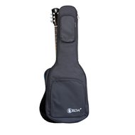 BLW BG-AG3C-GRY 10mm Padded Acoustic Guitar Gig Bag with 3 Compartments