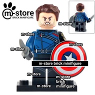 New Arrival brick bucky barnes the falcon and the winter soldier minifigure