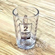 Measuring Cup 2 Shots 2 Ounces/60 ml.(TWO SHOT/P)