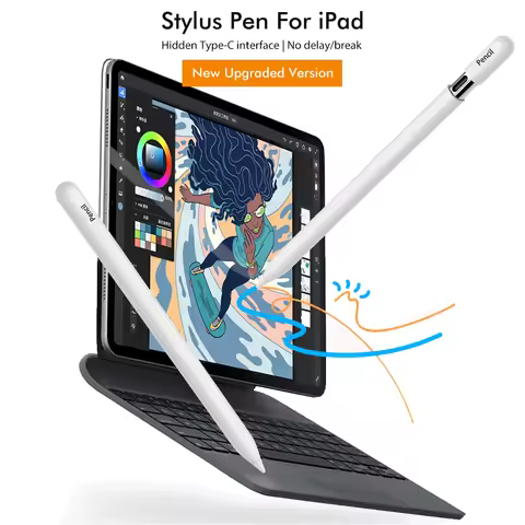 Tablet Stylus for iPad Pro 11 12 Mini for Apple Pencil Pro iPad Air M2 M3 M4 3rd 4-11 th Touch Pen C