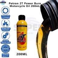 Petron 2T Power Burn Motorcycle Oil 200mL