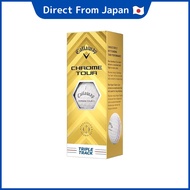 Callaway Golf Balls CHROME TOUR Triple Track Balls White, 3-Pack