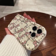 Compatible For OPPO A3X 4G A3 5G Case Ins Small Fresh Simple Love Wave Pattern Phone Case