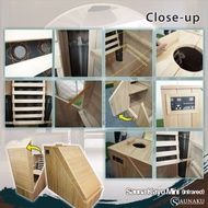 Sauna Kayu Mini (INFRARED) , mini wooden sauna