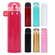 【Ready Stock Msia】7 Colours 500ML Double-Layer Stainless Steel Botol Vacuum Flask Thermos Bottle