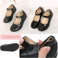 返學必備📚 女童返學黑皮鞋🥿  經典簡約黑皮鞋🖤