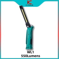 KLARUS WL1 max 550 lumen Micro USB Recharging Work Light 180 Degress Rotate Foldable 7 Light Modes C