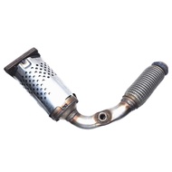 Car Three-Way Exhaust Pipe 9676453380 for 2008 301 408 C1 C2 C3 Elyess C4 EC5