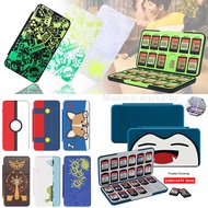 Nintendo Switch Hard Plastic Magnetic Game Card Case 24/12 Slots Storage for Nitendo Switch Game Con