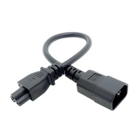 Universal Power Adapter IEC 320 C14 to C5 Adapter Converter C5 to C14 AC Power Cable 3 Pin IEC320 C1