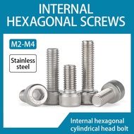 316 Stainless Steel Cup Head Hexagon Socket Screw Screw Bolt M2M2.5M3M4