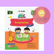 CHILDREN'S SERIES ABC CREATIVITY REVISION K13 AGE 2-4 YEARS ORIGINAL ERLANGGA FOR KIDS