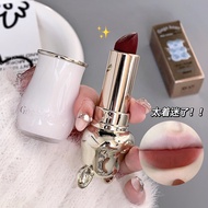 Cute Glossy Matte bear Matte Lipstick bear gege Lipstick gege Brown Matte Velvet Plain Milk Velvet T