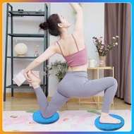  2Pcs Yoga Mats Super Soft Ultra-Thick Reusable Non-Fading Non-slip Elbow Protection TPE Yoga Round Knee Pad Elbow Support Cushion for Home