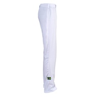 JL Sport Authentic Brazilian Capoeira Martial Arts Pants - Unisex (White)