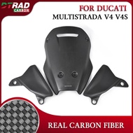 For Ducati Multistrada V4 V4S 2021-2024 RS Sport Rally Pikes Peak 3k Dry Carbon Fibre Windscreen, Si