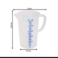 GREENLEAF 1830 MEASURING CUP 0.5 liter CLEAR GREEN LEAF PLASTIC MEASURING CUP