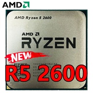 AMD Ryzen 5 2600 R5 2600 3.4 GHz 65W หกแกน AM4ซ็อกเก็ต YD2600BBM6IAF เครื่องประมวลผลซีพียูสิบสองแกน