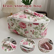 Portable Quilted Heat Resistant Iron Storage Bag Travel Iron Case Dustproof Bag