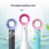 HLV_ Mini fan bladeless fan USB Charging Rechorgeable fan mini aircond