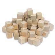Small block size 4x4cm/kubus 4x4cm wood/wood 4cm square