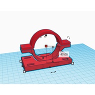 Co2 laser tube bracket for 60mm tube