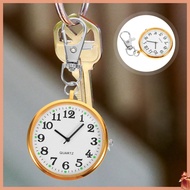 Pocket Watch with Keychain Clip Fob Watch for Men Fob Doctor Students Graduation Office Travelling H
