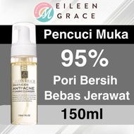 Eileen grace salicylic acid anti-acne foaming cleanser 150ml Pencuci muka jerawat eileen grace