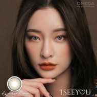 SOFTLENS MINUS OMEGA I SEE YOU 14.5MM ( BROWN ) GRATIS TEMPAT SOFLEN