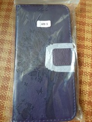 Samsung A20s Mobile phone Protective Flip Case三星手機保護套可放卡