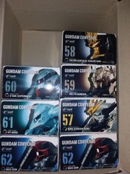 全新 bandai gundam converge 10 full set 57 58 59 60 61 62 wing 大魔 報喪女妖 蟹 渣古 百式 馬沙 古華多羅
