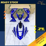 [READY STOCK] COVERSET/BODYSET HONDA RS150/RS150R V2 SUPRA GTR-150 (10) BLUE