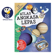 Atlas Angkasa Lepas Buku Aktiviti & Stiker Fakta Menarik Ilustrasi Menakjubkan untuk Kanak Kanak